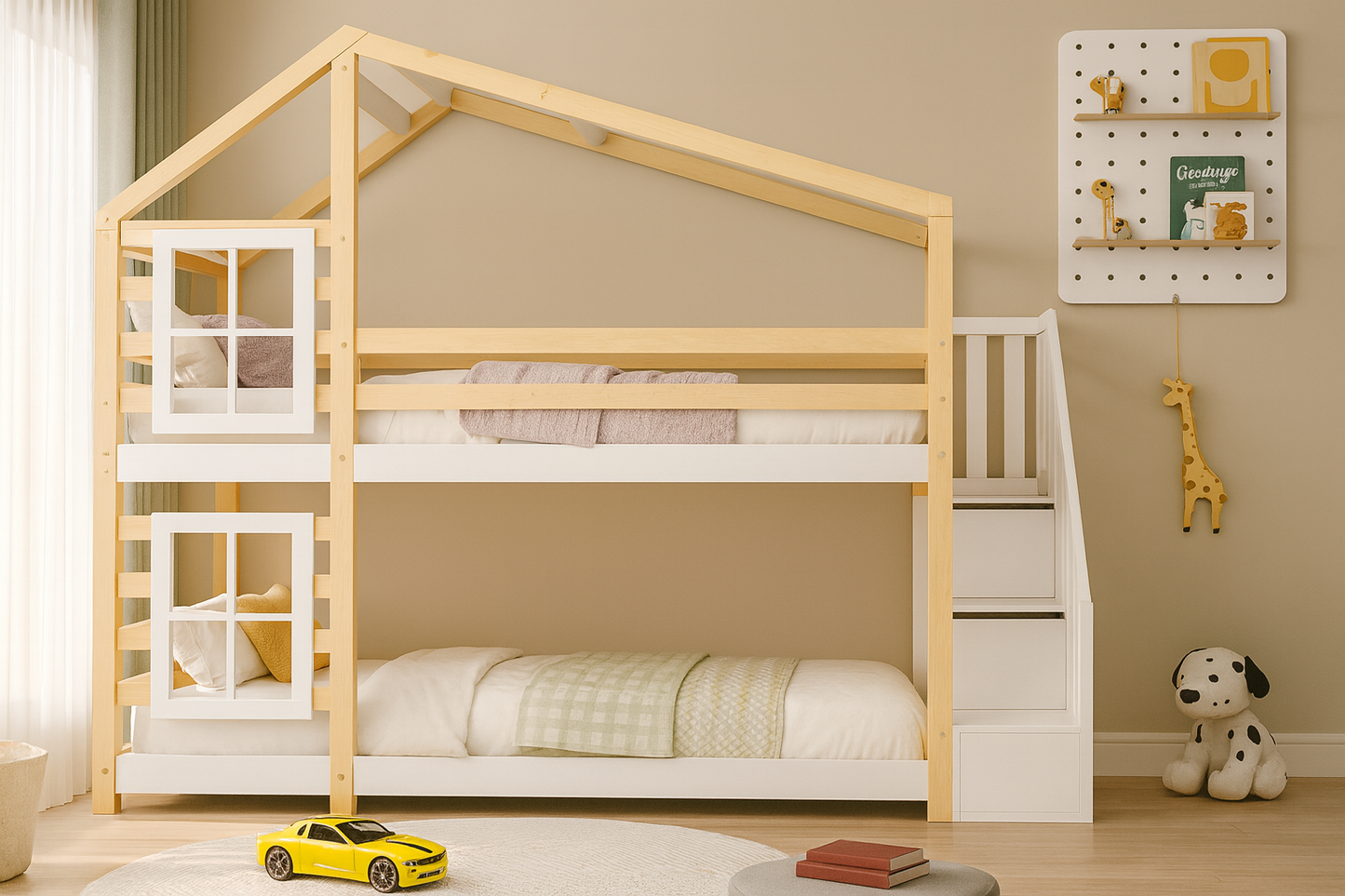 Lit Double Cabane